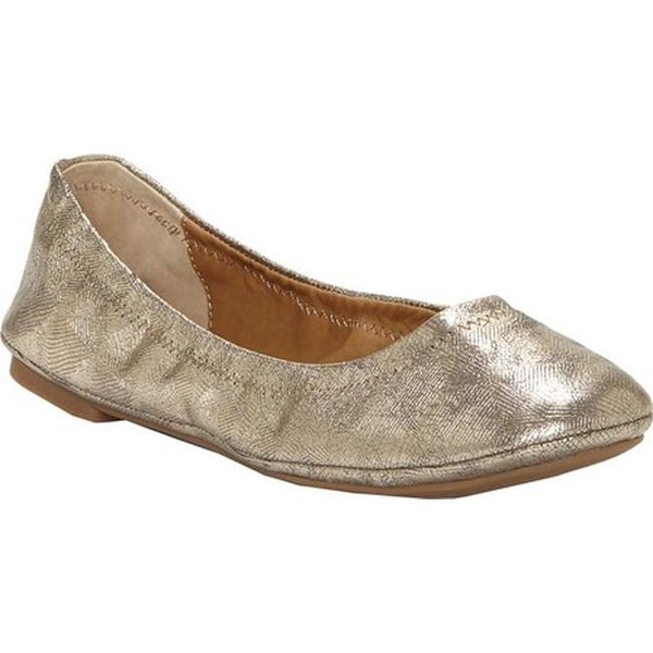 lucky brand emmie flats platinum