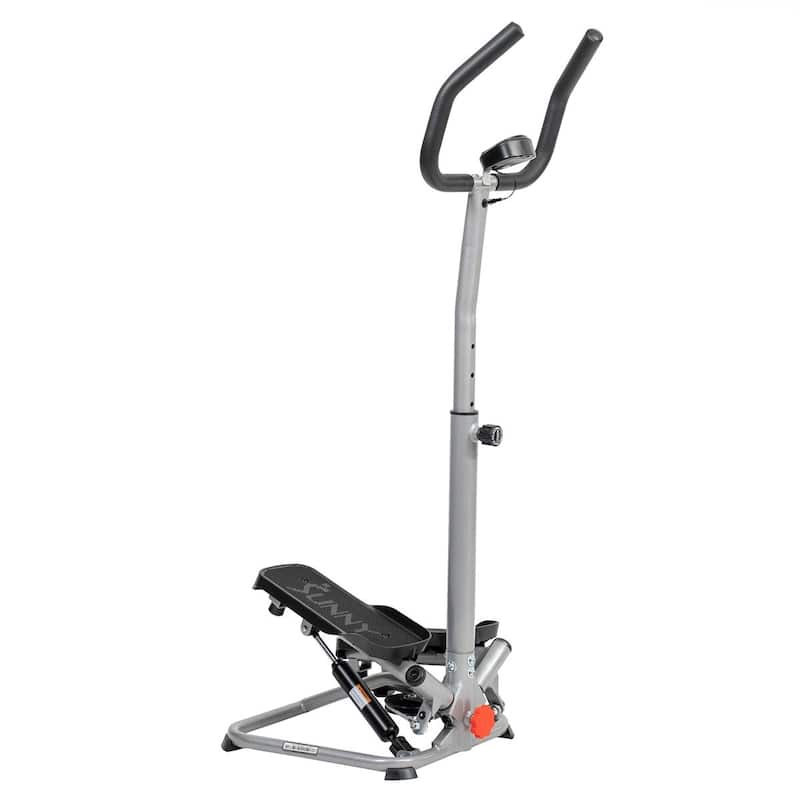 Sunny Health Fitness Twist Stair Stepper Machine w/ Handlebar