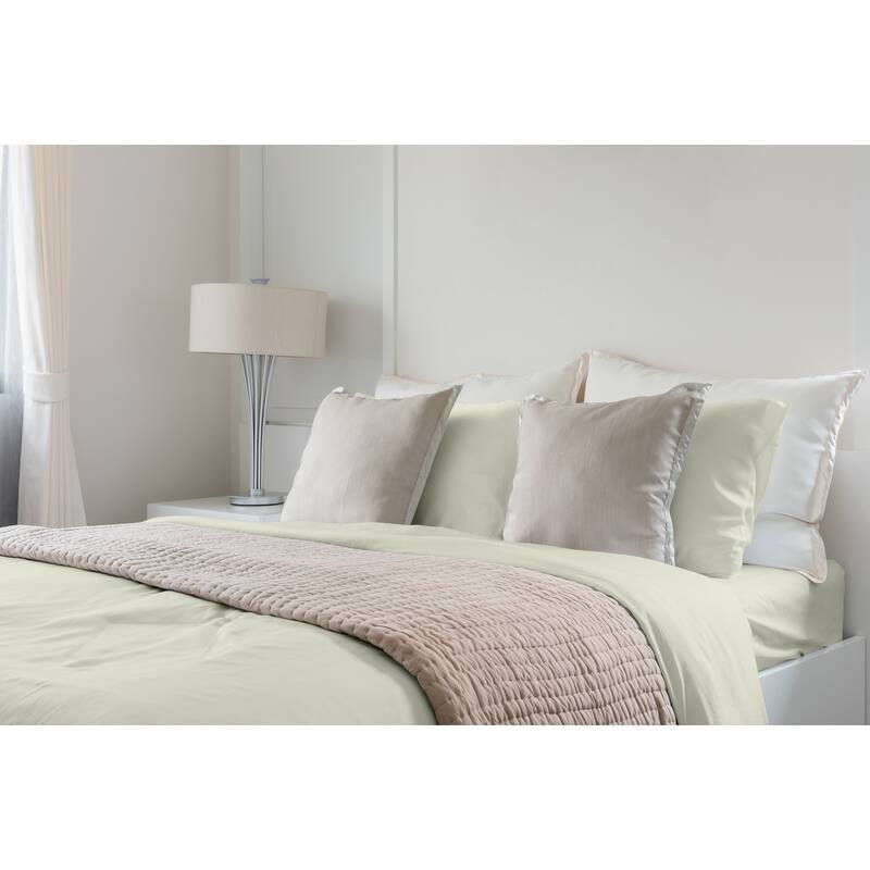 2-Piece Pillowcase Set, 100% Bamboo Breathable 320 Thread Count Pillow Case