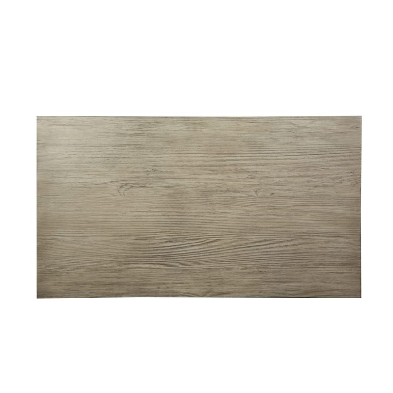 Magnussen Home Conrad Stone Harbor Grey Rectangular Lift Top Storage Cocktail Table with Casters - 50''W x 28''D x 17''H