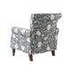 HULALA HOME Nailhead Trim Traditional Accent Armchair with Rolled Arms