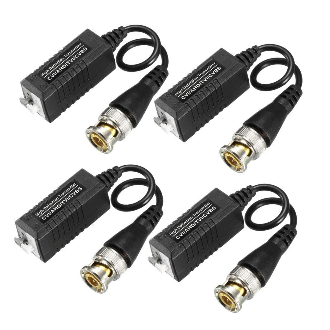 12 Pcs Cctv Camera Passive Video Balun Bnc Connector Coaxial Cable Adapter Ut Security Camera Cables Adapters Consumer Electronics Worldenergy Ae