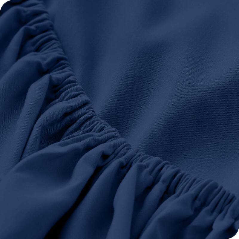 Bare Home Ultra-Soft Microfiber 22 Inch Extra Deep Pocket Fitted Sheet