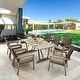 preview thumbnail 5 of 10, Patio Festival Thermal Transfer 9-Piece Outdoor Dining Set Tan