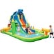 preview thumbnail 2 of 7, Inflatable Water Slide with Splash Pool and Climbing Wall for Oudoor Indoor without Blower