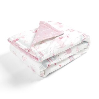 Lush Decor Baby Llama Love Reversible Soft & Plush Oversized Soft Baby Blanket - 50" x 36"