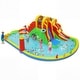 preview thumbnail 23 of 34, Costway Inflatable Water Slide Kids Bounce House Splash Pool Green+Yellow+Blue+Red - without Blower