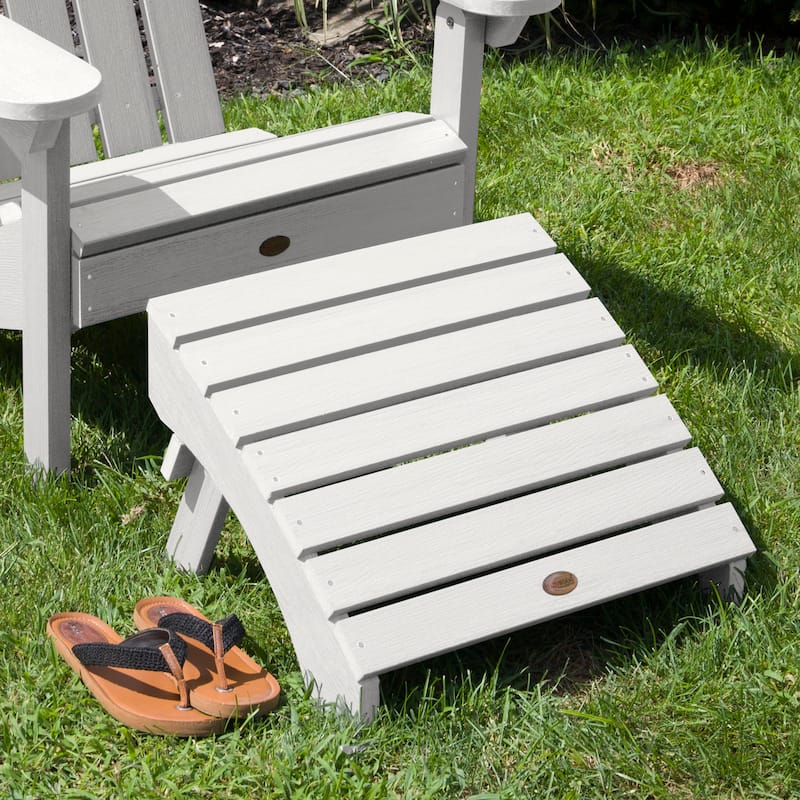 Eco-Friendly Synthetic Wood Folding Ottoman