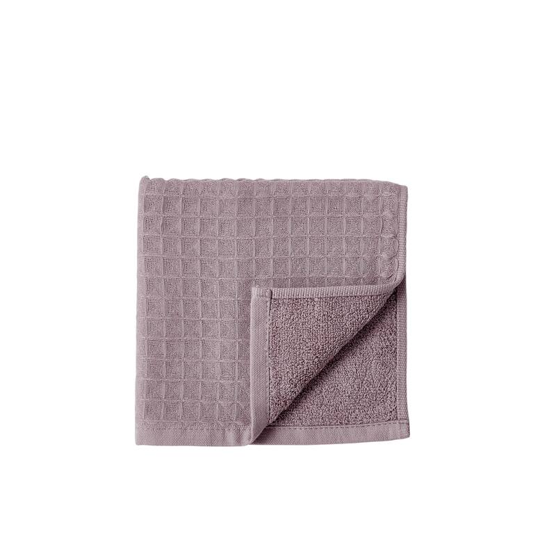 Uchino Waffle Twist Washcloth - Orchid