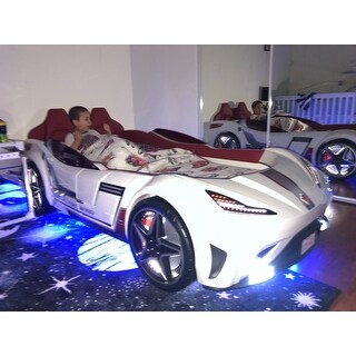 Cilek Gts Twin Race Car Bed Overstock 19499119