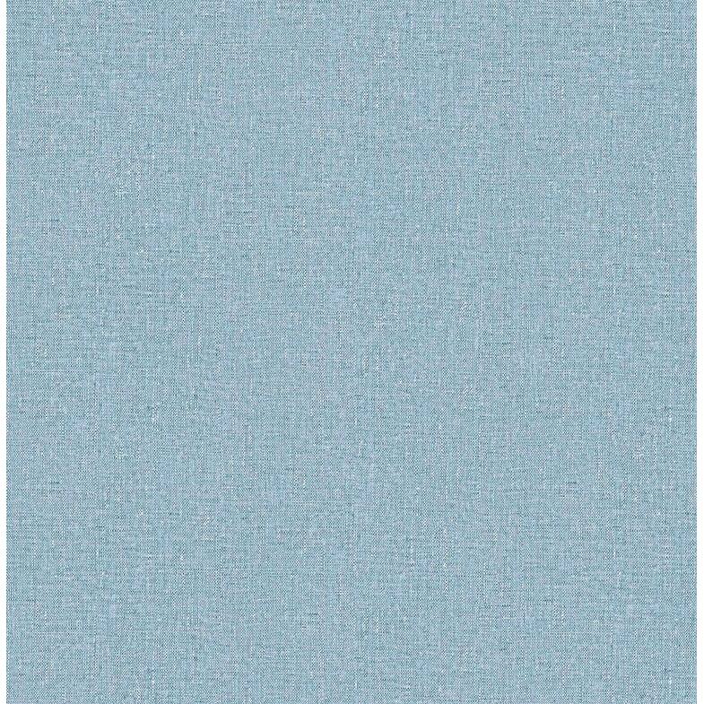 Fine Decor Grace Blue Linen Wallpaper