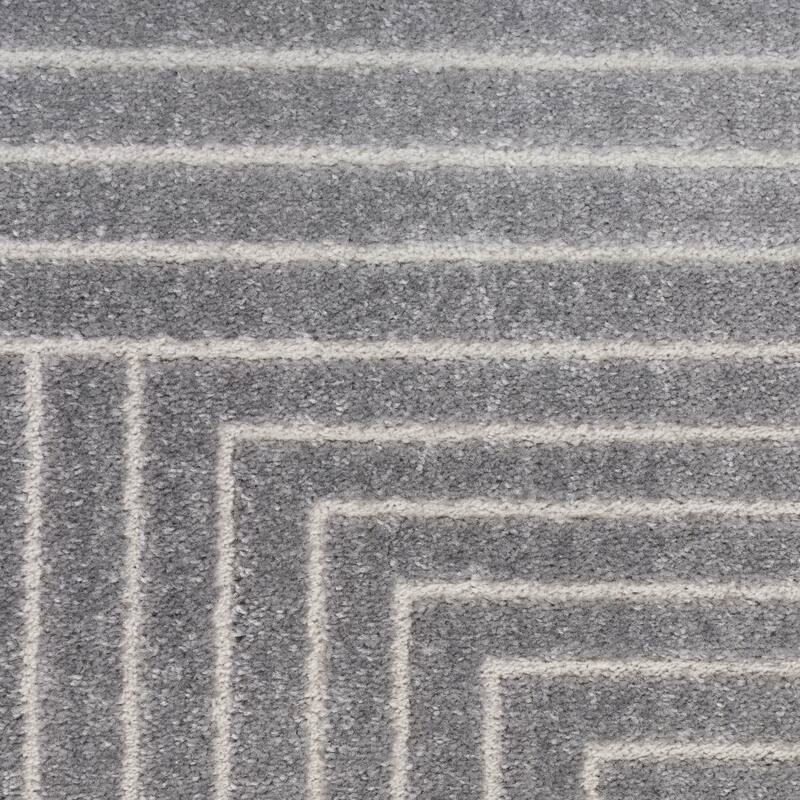 Calvin Klein Balance Abstract Geometric Linear Area Rug