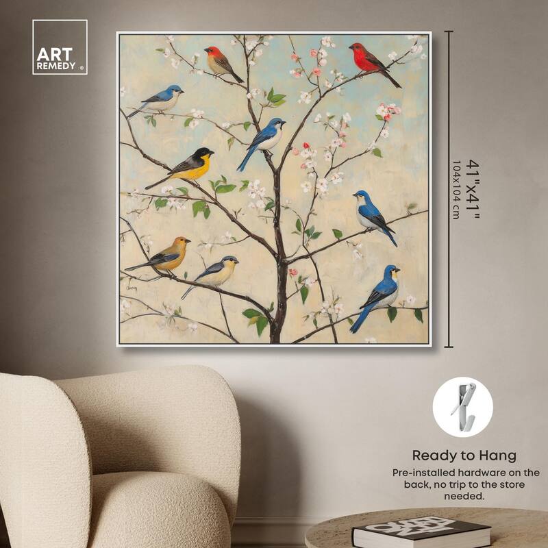 Arboreal Aria I Canvas by Art Remedy