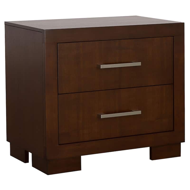 Polk Cappuccino 2-drawer Nightstand