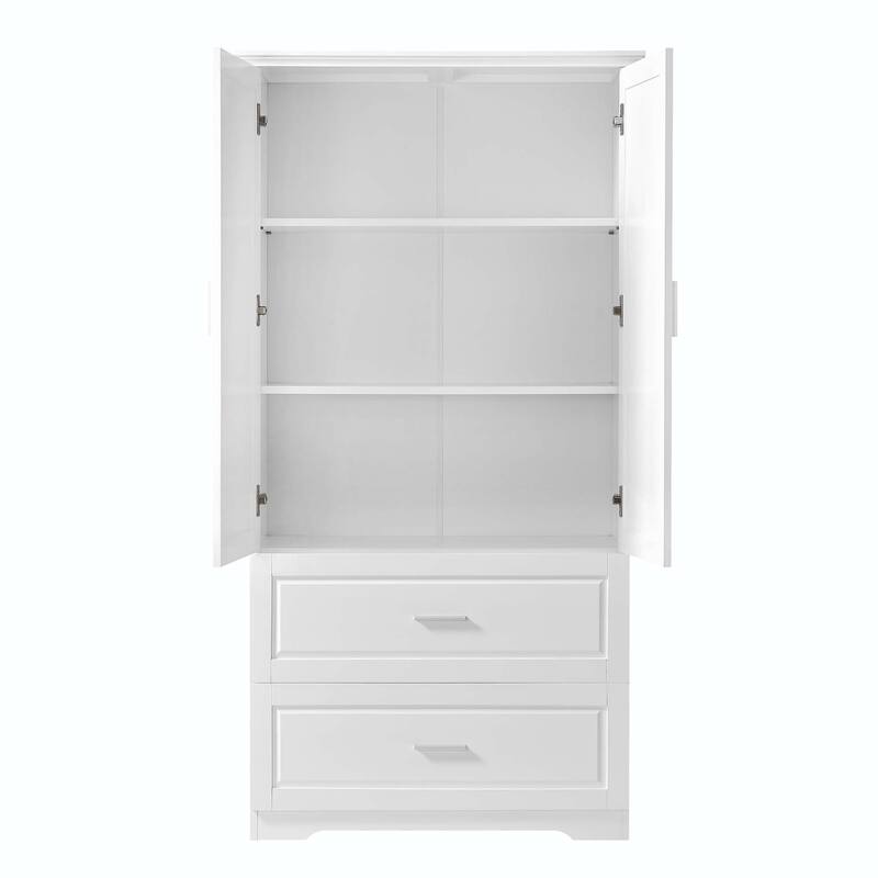 Cabinet with Two Doors and Drawers