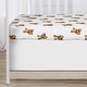 preview thumbnail 6 of 4, Sweet Jojo Designs Boho Teddy Bear Boy, Girl, Gender Neutral 4pc Nursery Crib Bedding Set -Brown, Watercolor Wholesome Aesthetic