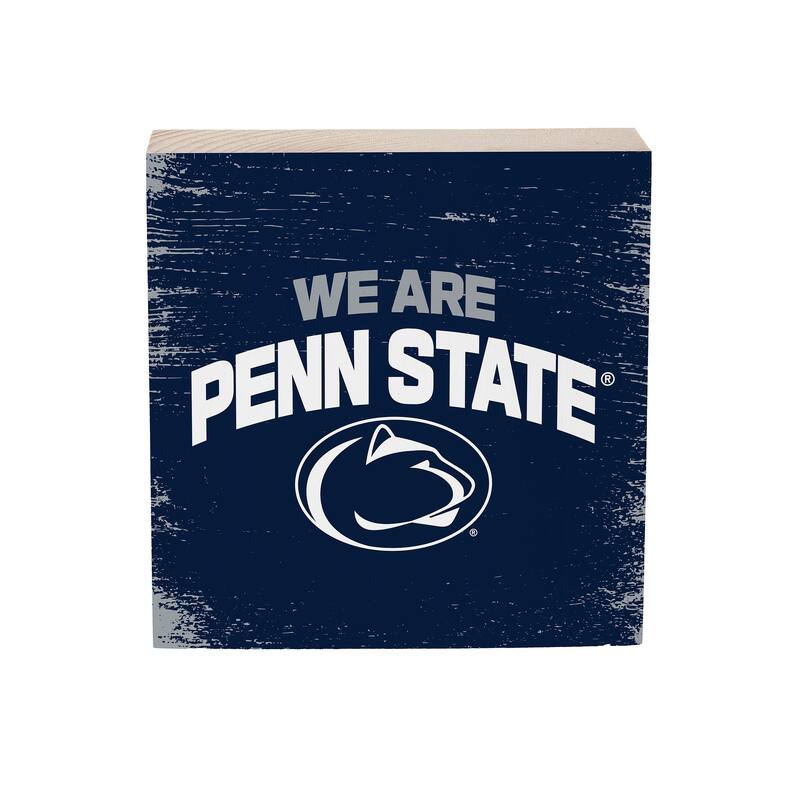 Penn State Wooden Tabletop Mantel Shelf Sign