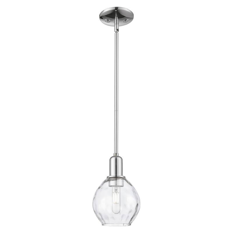Innovations Lighting Endless Possibilities Arcadia - Waverly - 1 Light 6" Stem Hung Mini Pendant - Polished Chrome