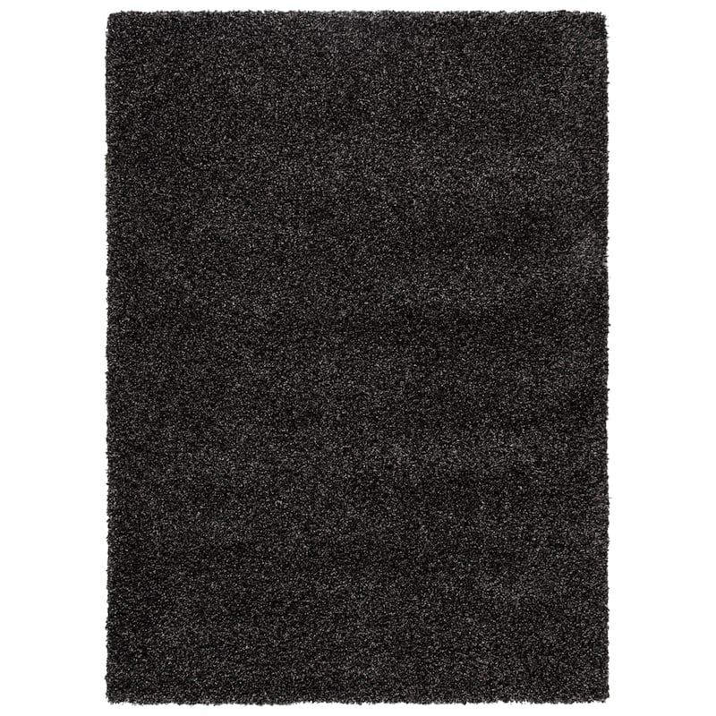 SAFAVIEH Evolution Shag Gwenaele Solid 1.8-inch Thick Rug