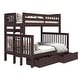 preview thumbnail 13 of 26, Taylor & Olive Trillium Twin over Full Bunk Bed, 2 Drawers