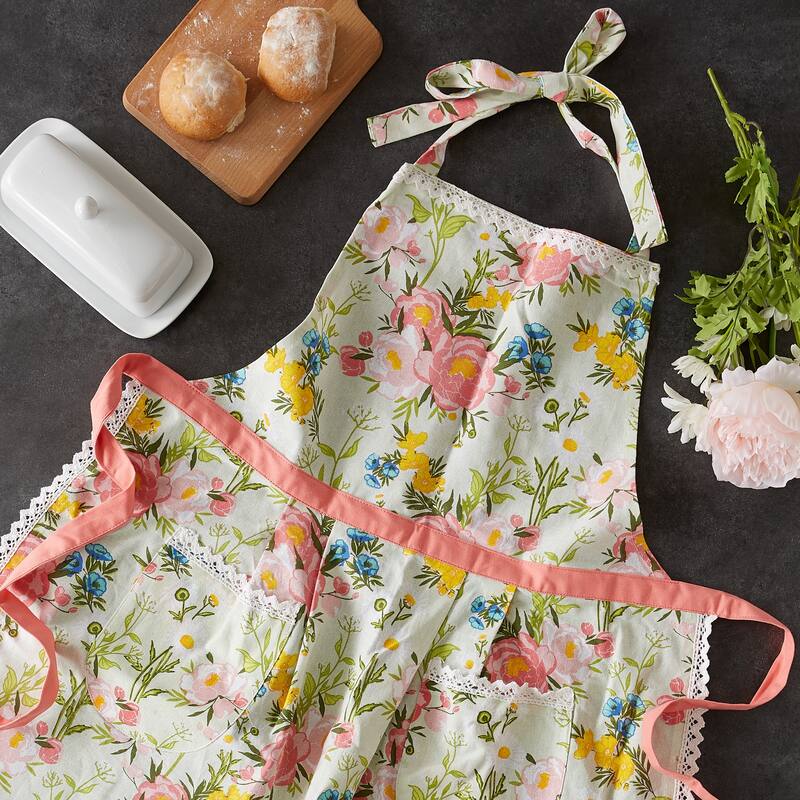 DII Spring Bouquet Printed Apron