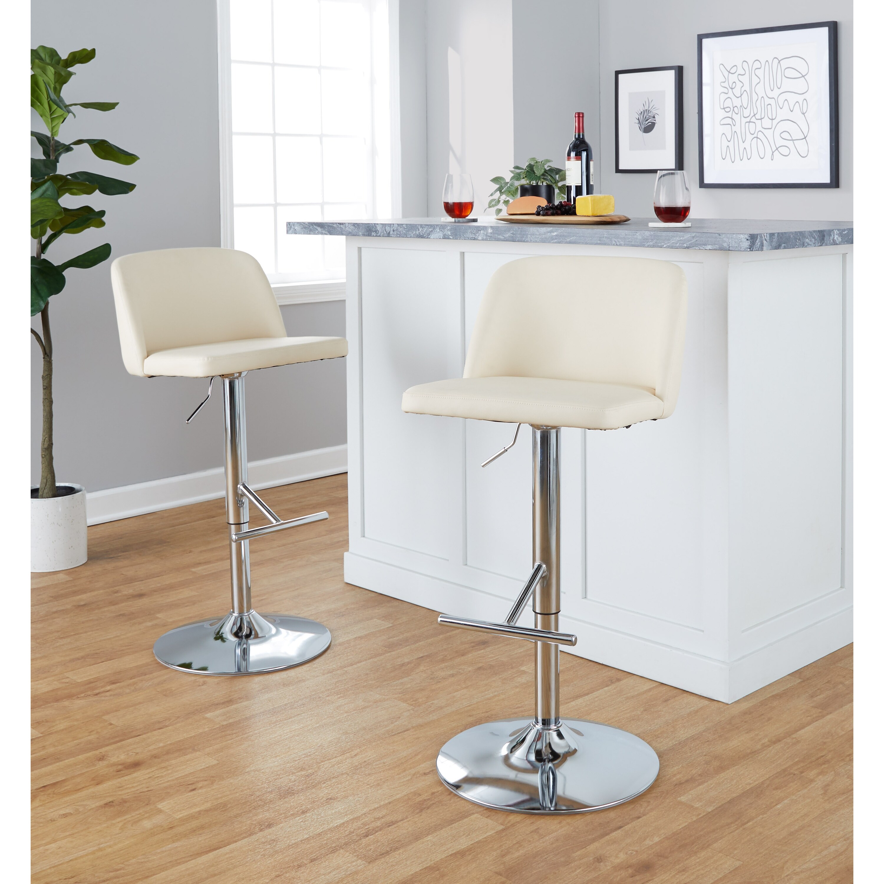 Bergin height adjustable swivel bar stool new arrivals