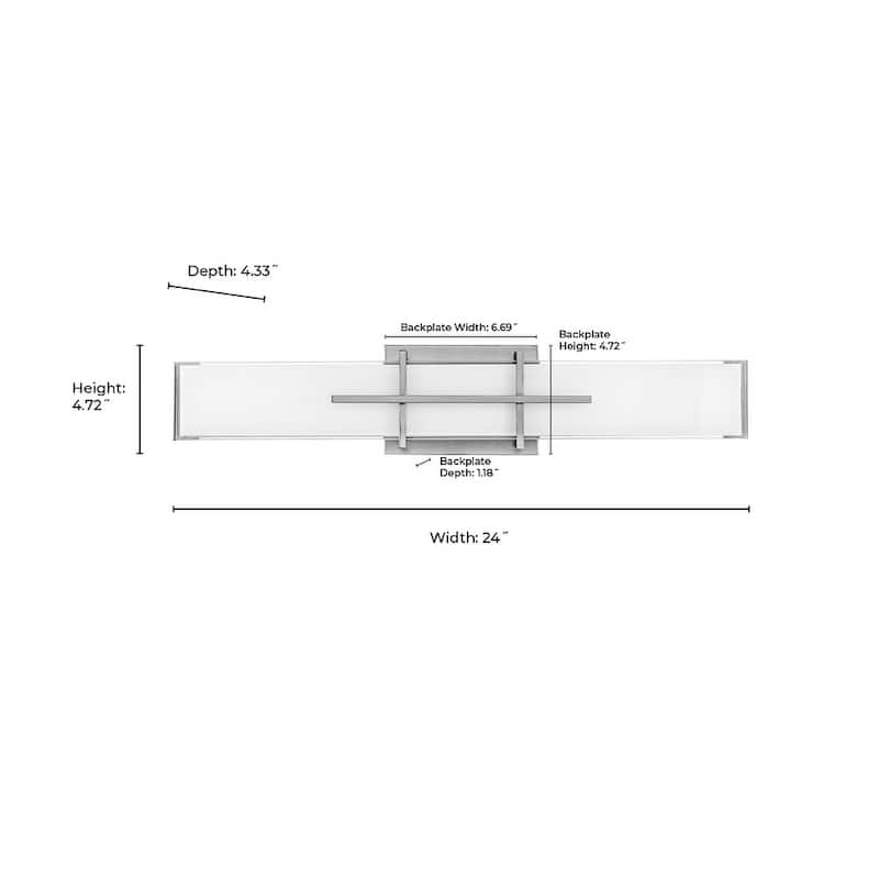 Millennium Lighting Tocco LED Bathroom Vanity Light