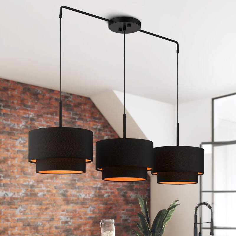 Livex Lighting 45617 Sentosa 3 Light 49" Wide Linear Pendant