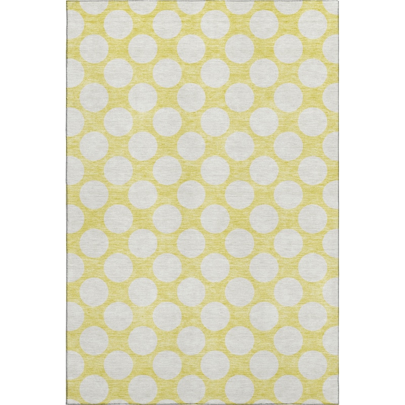 Premium Washable Super Soft Modern Polka Dots Mayfield Rug