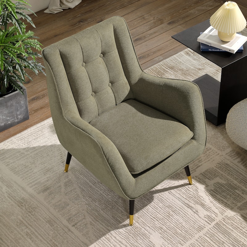 Art Leon Mid-century Modern Accent Arm Chair (SET OF 2)