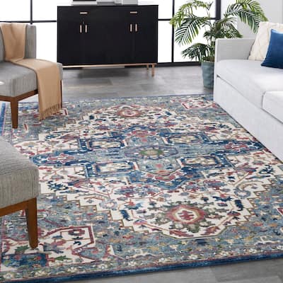 Nourison Global Vintage Traditional Persian Vintage Area Rug
