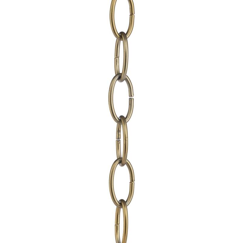 Accessory Chain - 48-inch of 9 Gauge Chain in Soft Gold - Soft Gold - 0.5 in x 0.5 in x 48 in - 0.5 in x 0.5 in x 48 in