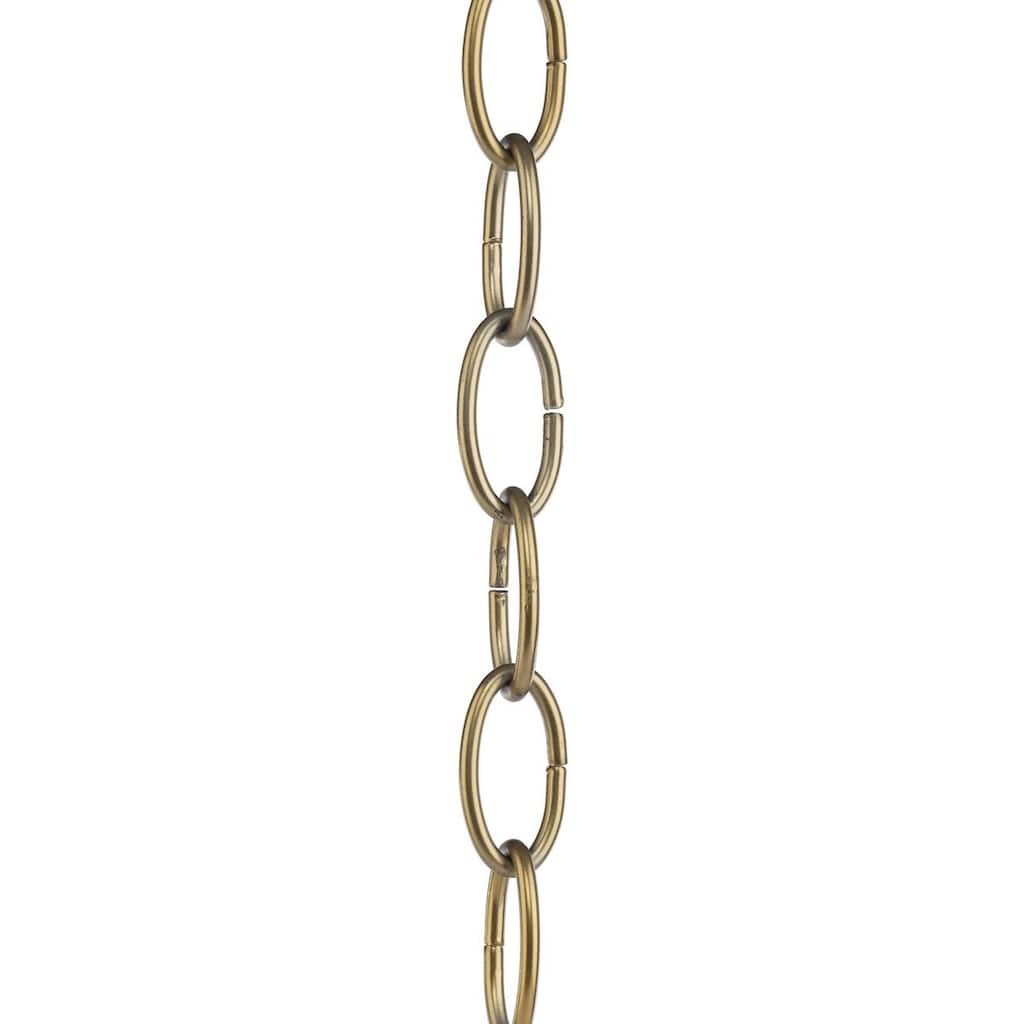Accessory Chain - 48-inch of 9 Gauge Chain in Soft Gold - Soft Gold - 0.5 in x 0.5 in x 48 in