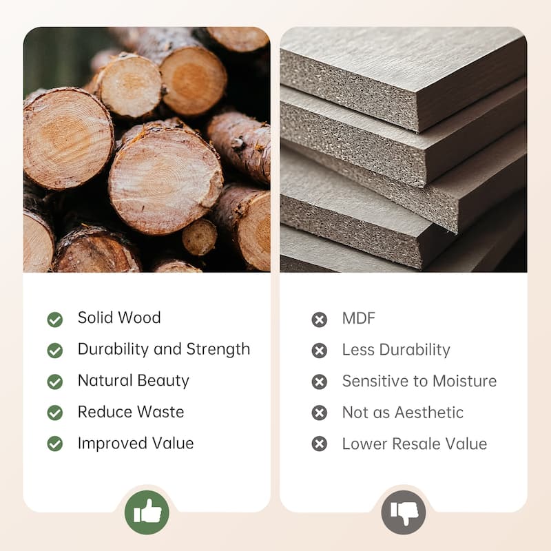 67 Inch Solid Wood Console Table for Entryway