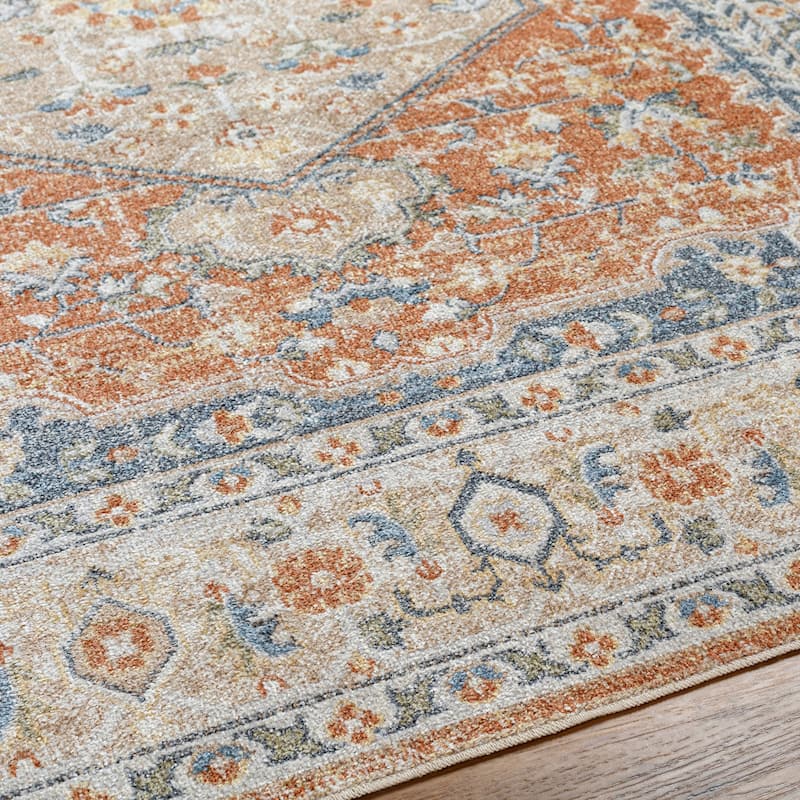 Livabliss Lillian Transitional Washable Area Rug