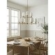 preview thumbnail 1 of 10, Livabliss Yueva Modern Chandelier - 31"L x 31"W x 35"H Brass