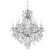 preview thumbnail 1 of 2, Crystorama Lighting Group Maria Theresa 13 Light 28" Wide Chandelier Polished Chrome