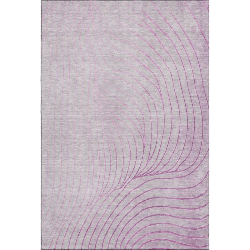 Premium Washable Super Soft Modern Wave Mayfield Rug