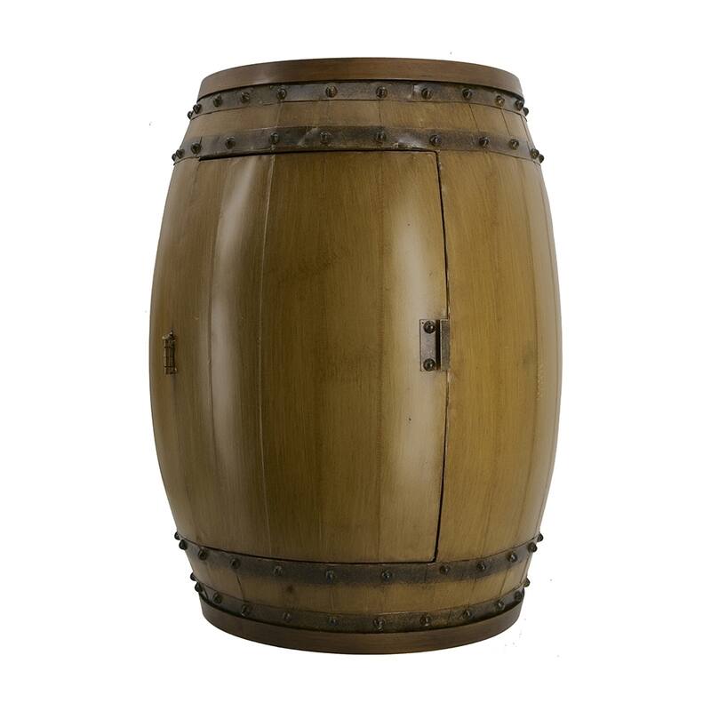 20.5x20.5x24" Drum Side Table
