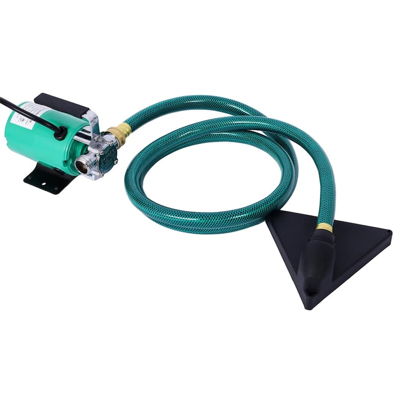 330 Gallon Per Hour Portable Electric Utility Pump w/ Switch and Hose