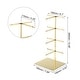 preview thumbnail 7 of 5, Sunglasses Display Stand, 1Pcs - Stainless Steel 4-tier Sunglass Rack Gold