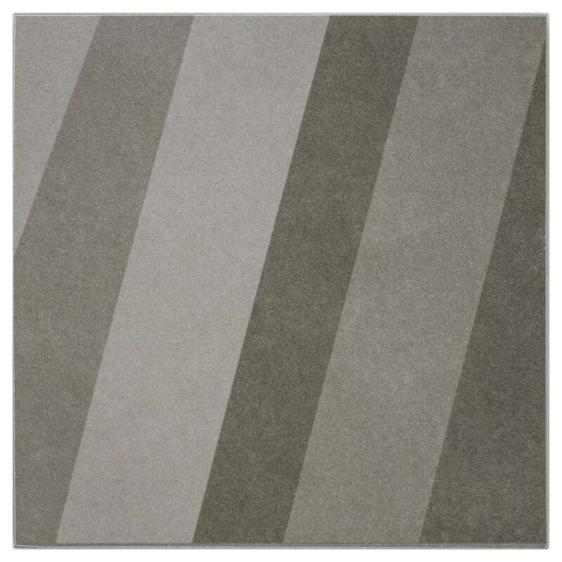 Shadows 8 in. x 8 in. Gray Matte Porcelain Wall and Floor Tile - Gray Matte - 8 x 8