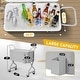 preview thumbnail 2 of 6, 80 QT Gray Detachable Outdoor Cooler Cart - 80QT