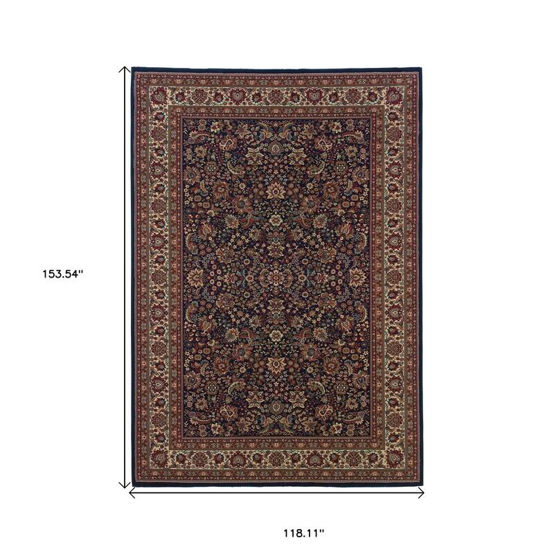 HomeRoots Oriental Traditional Runner Area Rug