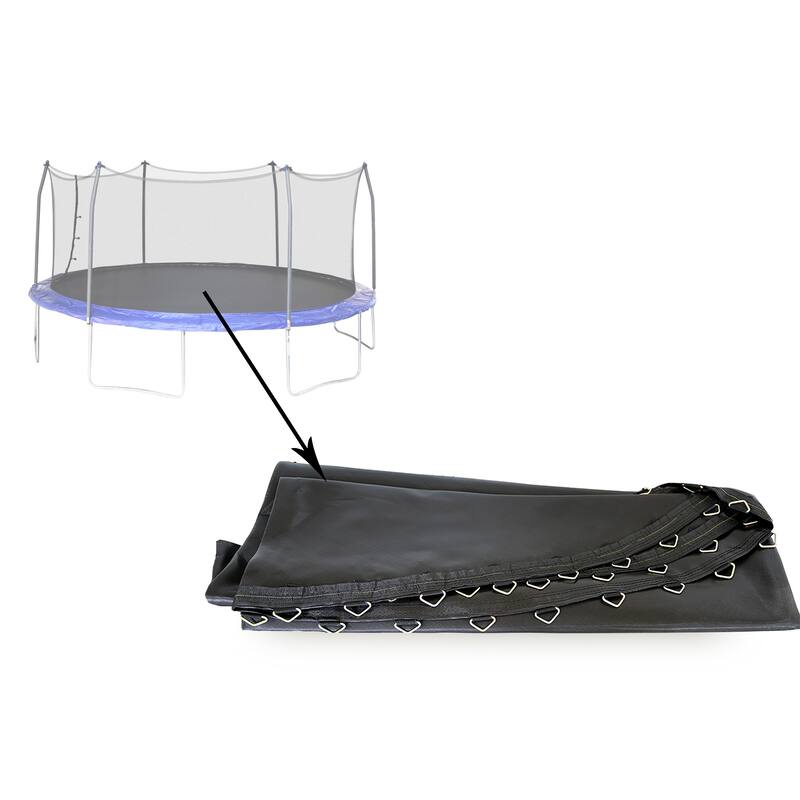 Skywalker Trampolines 17 ft Oval Replacement Jump Mat with 96 V-Rings