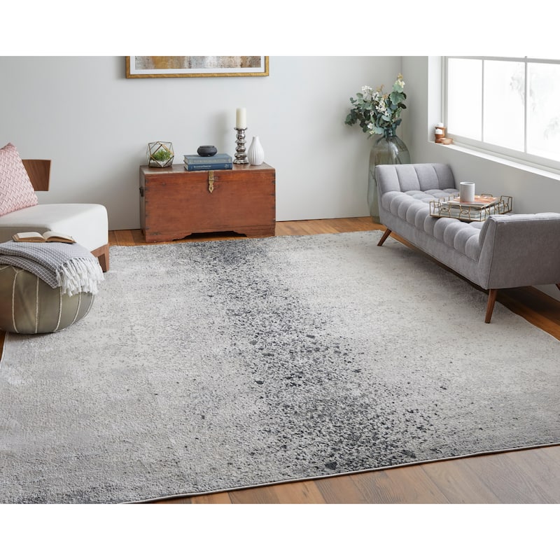 Oria Abstract Industrial Area Rug