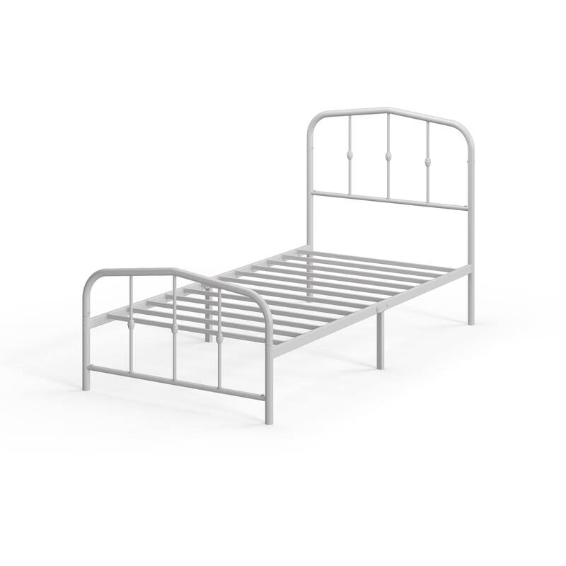 Priage by ZINUS Traditional Metal Platform Bed Frame