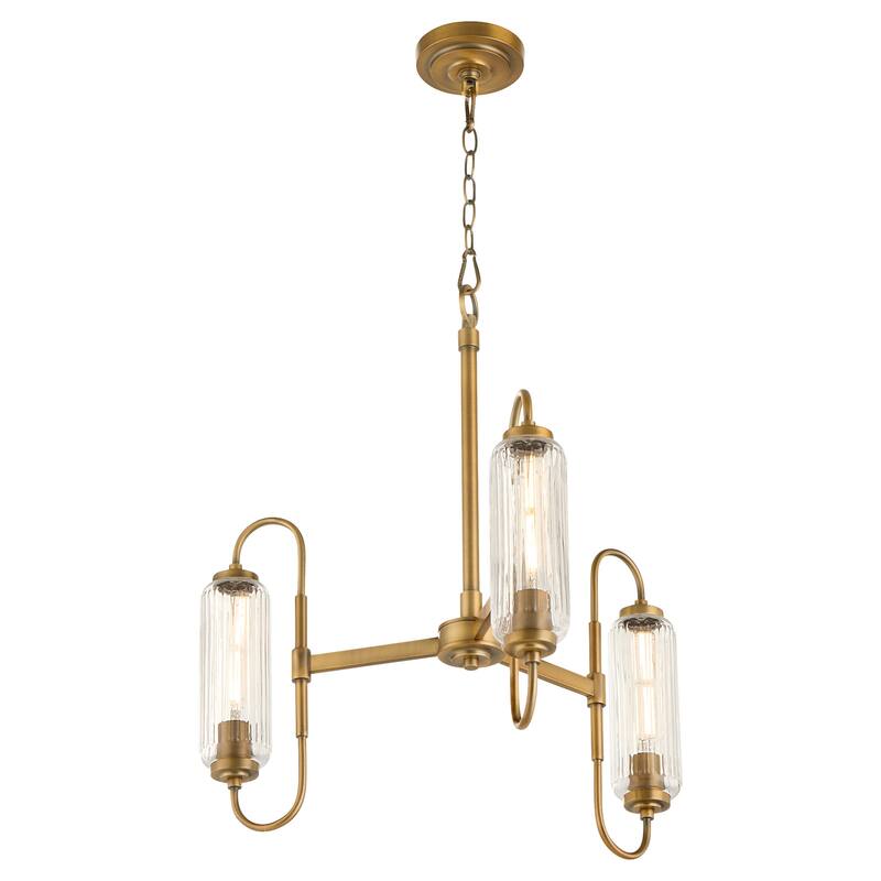 Quorum International 6015-3 Whitmire 3 Light 24" Wide Chandelier with