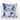 Liora Manne Visions I Windsor Indoor/Outdoor Pillow Blue 20" Square