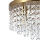 preview thumbnail 43 of 45, GetLedel Modern 5-Light Crystal Flush Mount Chandelier